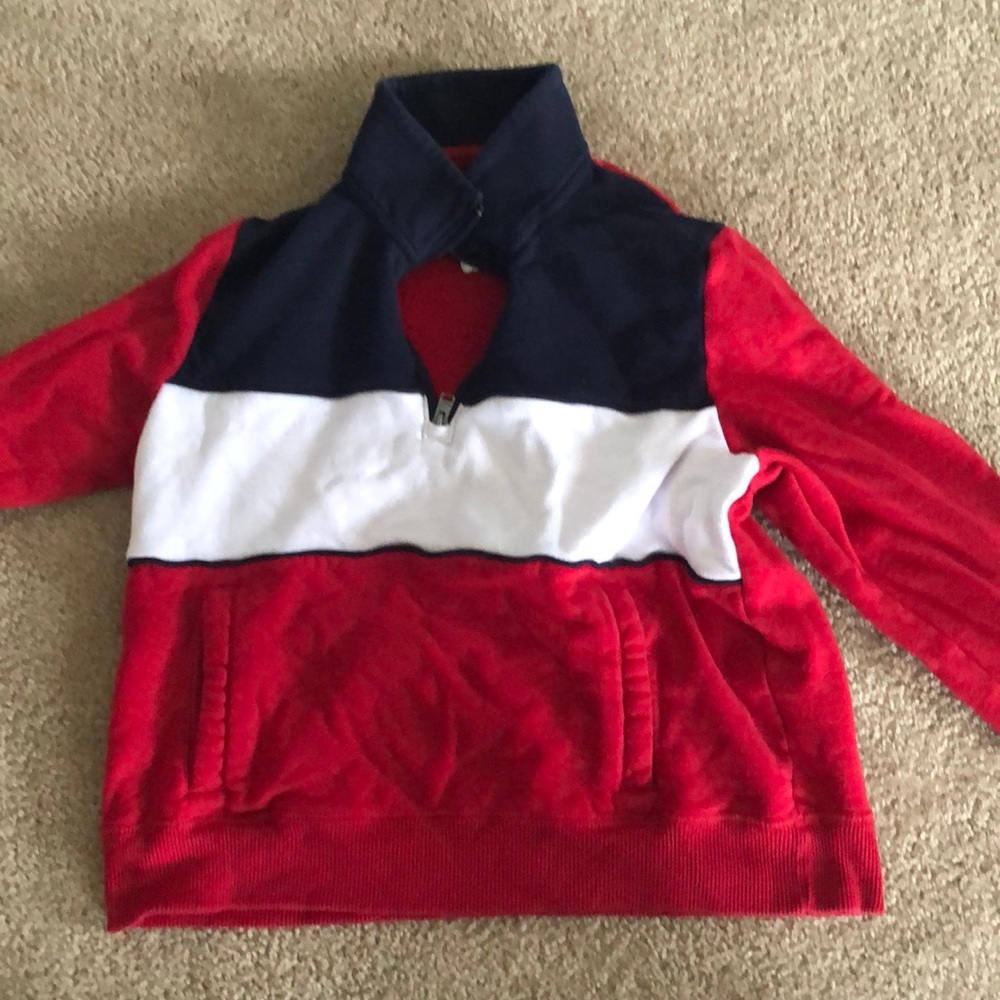 hollister half zip sweater